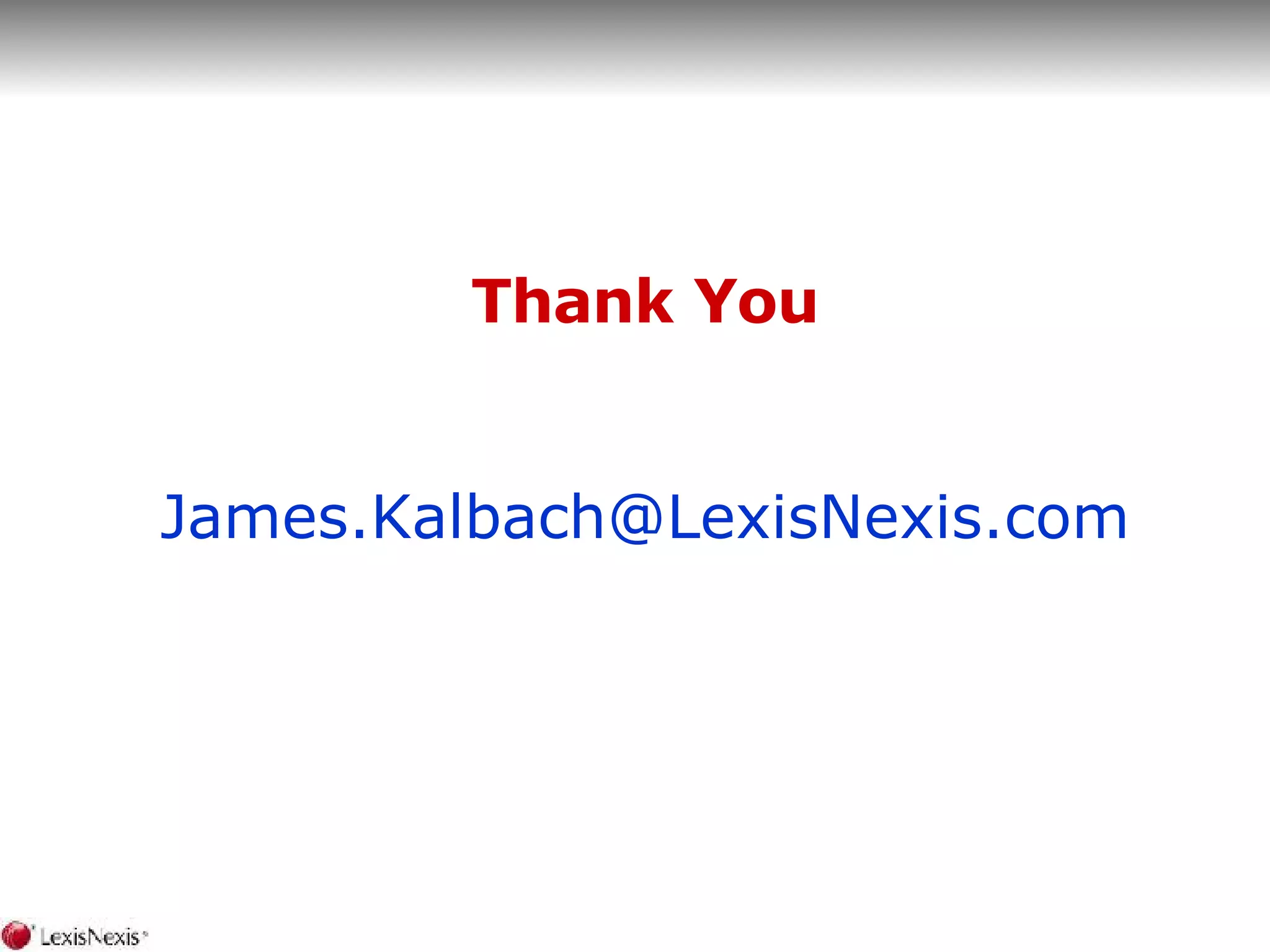 Thank You [email_address] 