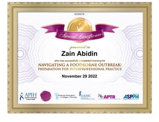 Zain Abidin
November 29 2022
92339318
 