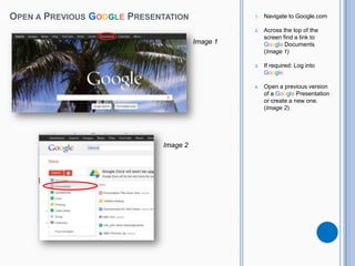 Navigating Around Google Docs Presentations An Expert Guide | PPT