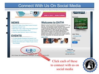 • Facebook
• LinkedIn
• Twitter (For Conference
Updates)
• •
Click each of these
to connect with us on
social media
 
