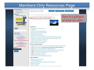 Here is a glimpse
of what we offer…
 