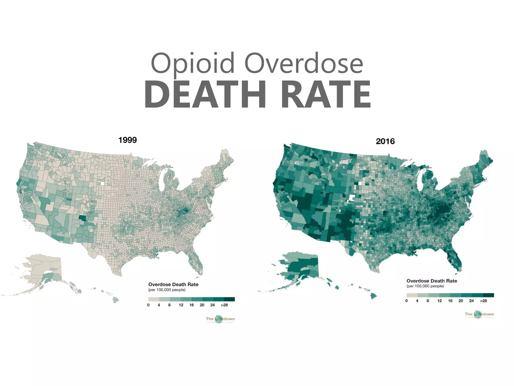 Opioid Overdose
DEATH RATE
 