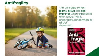 © 2025 Adapt WithStyle and Rowan Bunning. All rights reserved.
Antifragility
19
“An antifragile system
learns, grows and self-
improves when exposed to
error, failure, noise,
uncertainty, randomness or
attack”
(Benam, 2022).
 