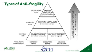 © 2025 Adapt WithStyle and Rowan Bunning. All rights reserved.
30
Types of Anti-fragility
Source: Hillson (2023)
 