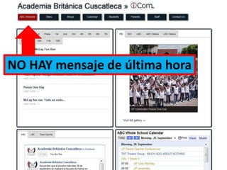 NO HAY mensaje de últimahora