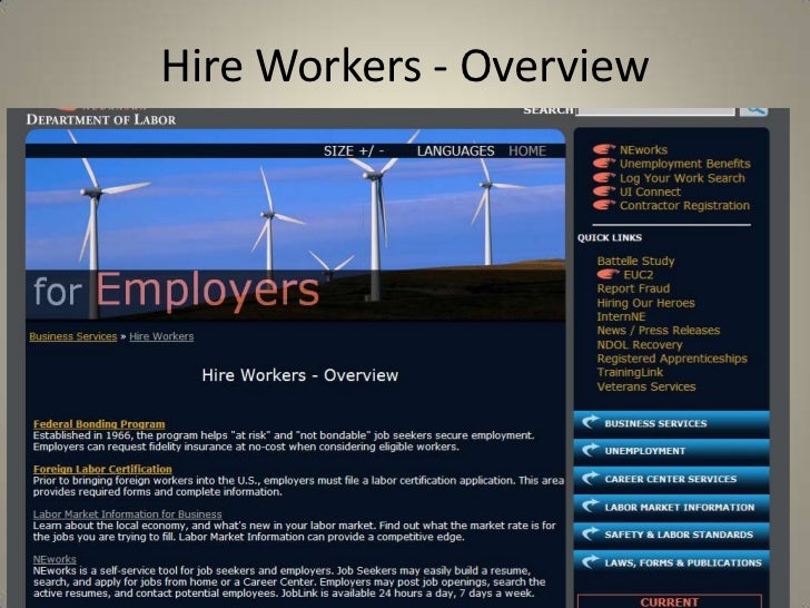 Navigating The Nebraska Dept Of Labor Website