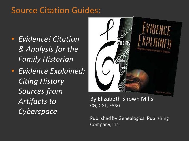 Why special
citation
guidelines?
 