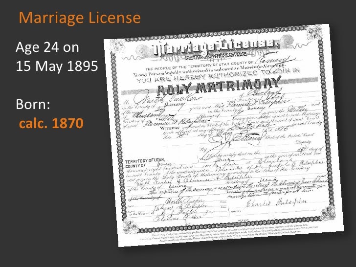Birth Certificate

     County    Date Formed   Birth
               Parent        Marriage
               County/ies    D...