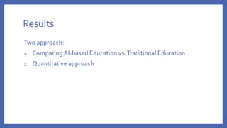 Navigating the AI Era: A Comparative Review of AI-Based Education and ...