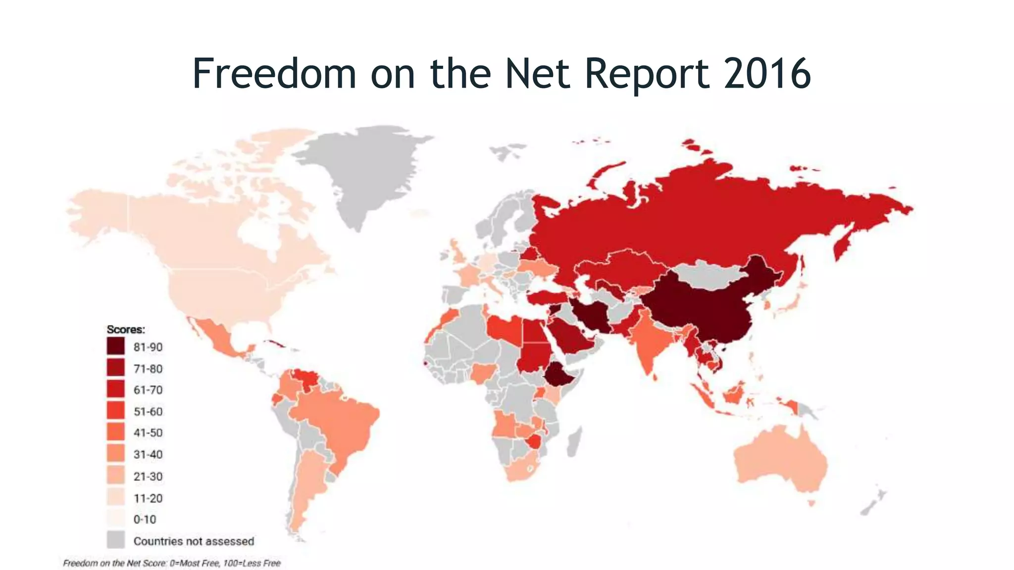 Freedom on the Net Report 2016
 