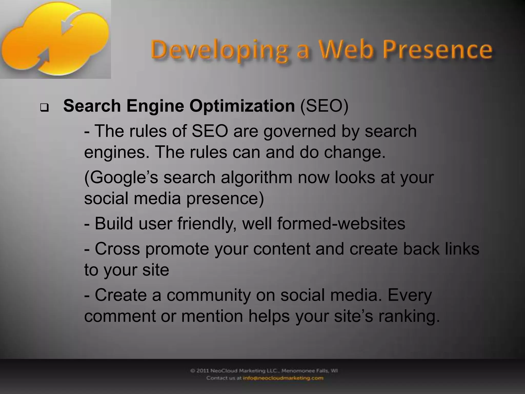 Your Videos – YouTube has 2 billion views/day.