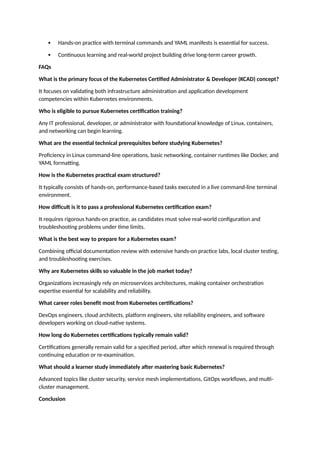 Sample Test Examiner Handbook.pdf Navigating the Kubernetes Certified Administrato1.docx