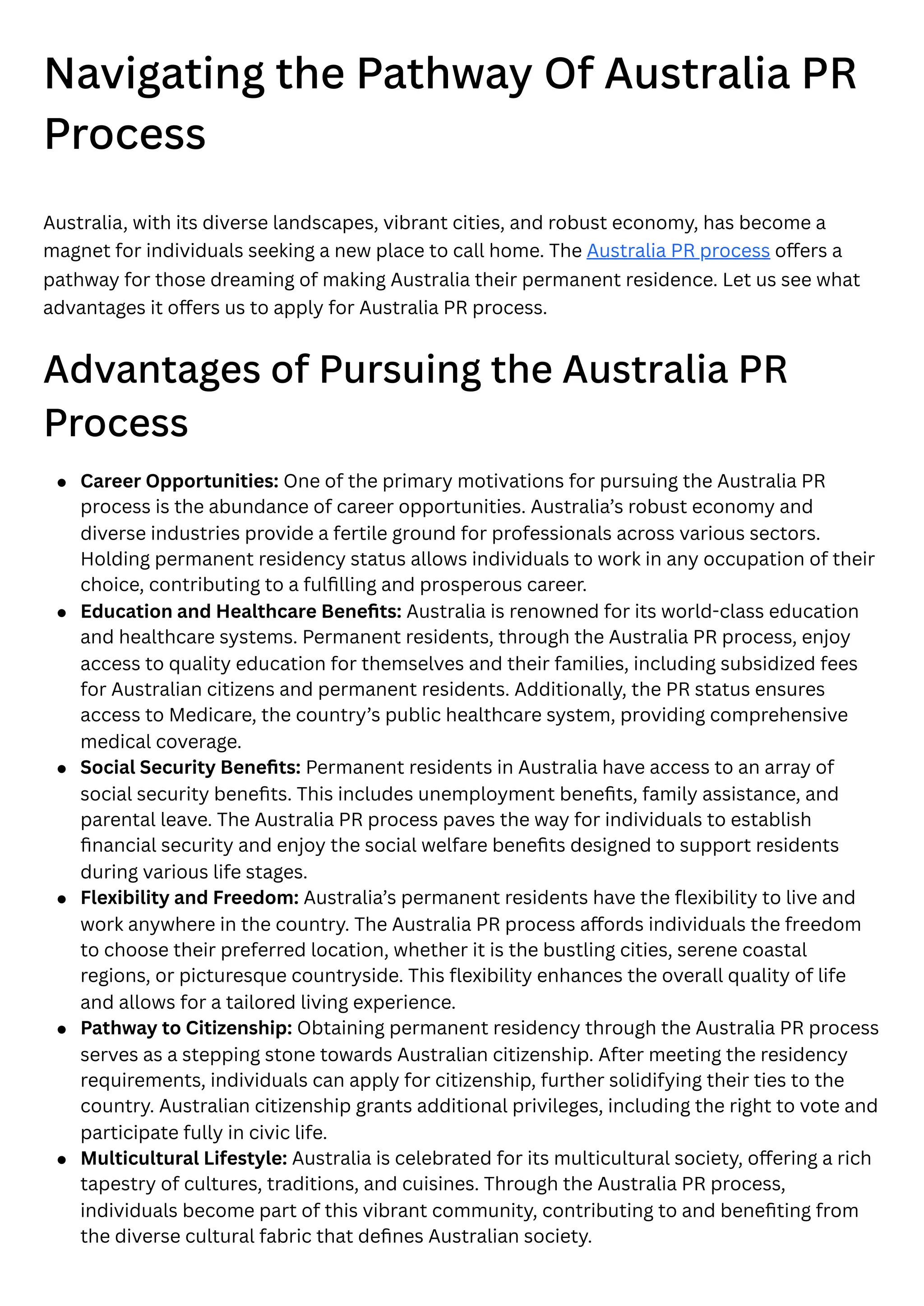 Navigating the Pathway Of Australia PR Process.pdf