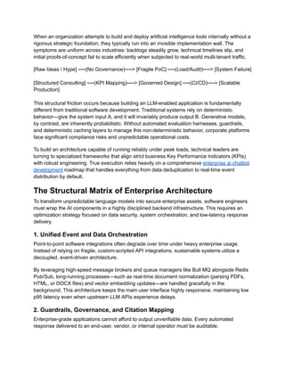 Navigating Enterprise AI: Building Scalable Generative AI Systems for ...