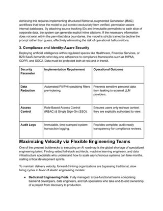 Navigating Enterprise AI: Building Scalable Generative AI Systems for ...