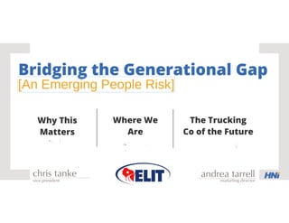 Navigating the workplace generation gap in transportation