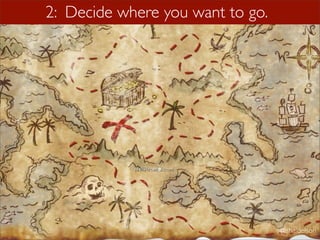 2: Decide where you want to go.




                                  @shaidelson
 