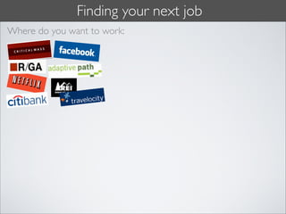 Finding your next job
Where do you want to work:
 
