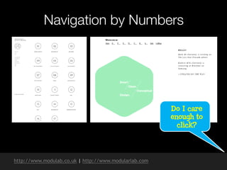 Navigation design alternatives for websites Slide 30