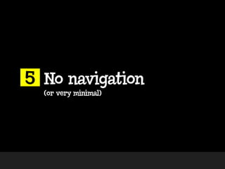 Navigation design alternatives for websites Slide 45