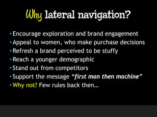Navigation design alternatives for websites Slide 9