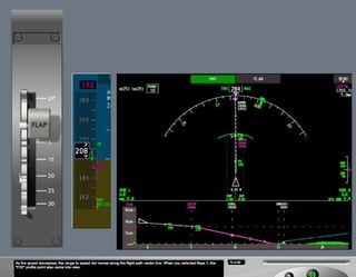 B787 Navigation displays