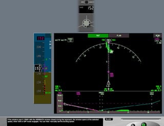 B787 Navigation displays