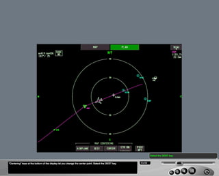 B787 Navigation displays