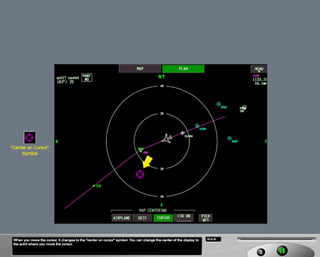 B787 Navigation displays