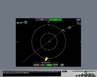 B787 Navigation displays