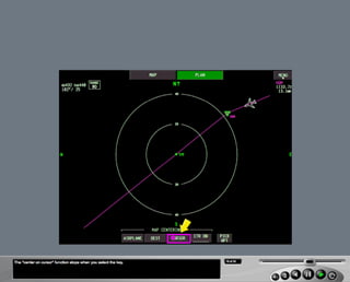 B787 Navigation displays