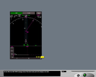 B787 Navigation displays