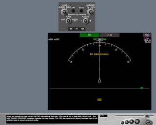 B787 Navigation displays