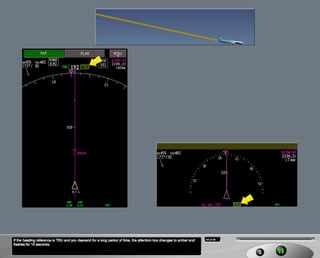 B787 Navigation displays
