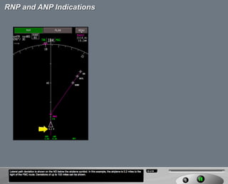 B787 Navigation displays