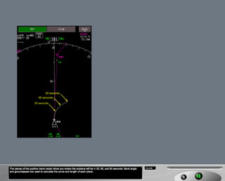 B787 Navigation displays