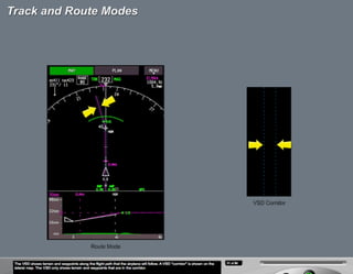 B787 Navigation displays