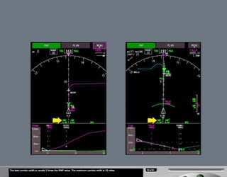 B787 Navigation displays