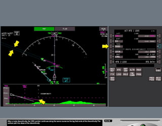 B787 Navigation displays