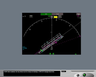B787 Navigation displays
