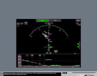 B787 Navigation displays