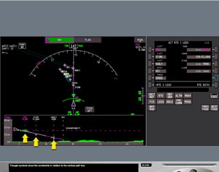 B787 Navigation displays