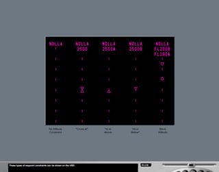 B787 Navigation displays