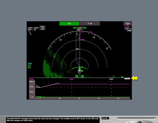 B787 Navigation displays