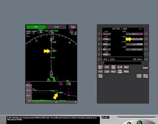 B787 Navigation displays