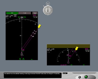 B787 Navigation displays