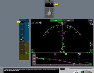 B787 Navigation displays