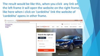 Navigation frame | PPTX