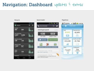 Navigation Patterns for iOS, Android and More | PDF