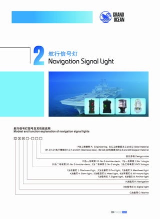 Navigation signal light / Grand Ocean Marine